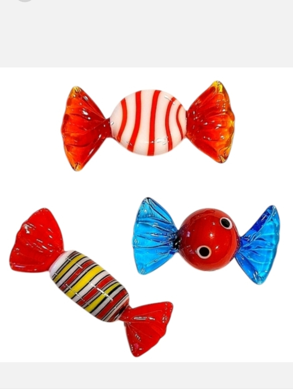 Murano Glass candies decor